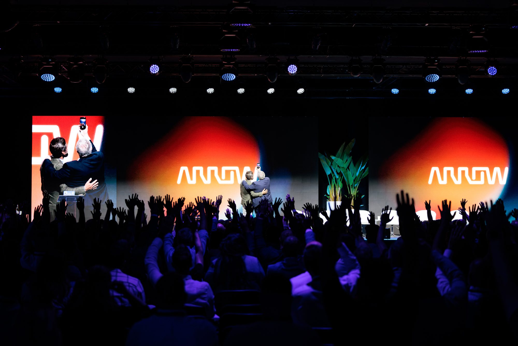 Arrow corporate event